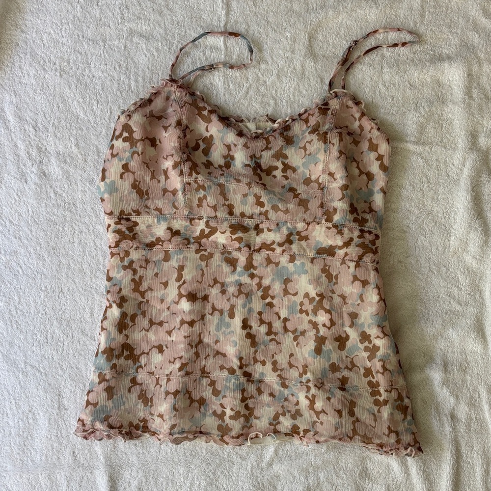 INC International Concepts Camouflage Print Camisole